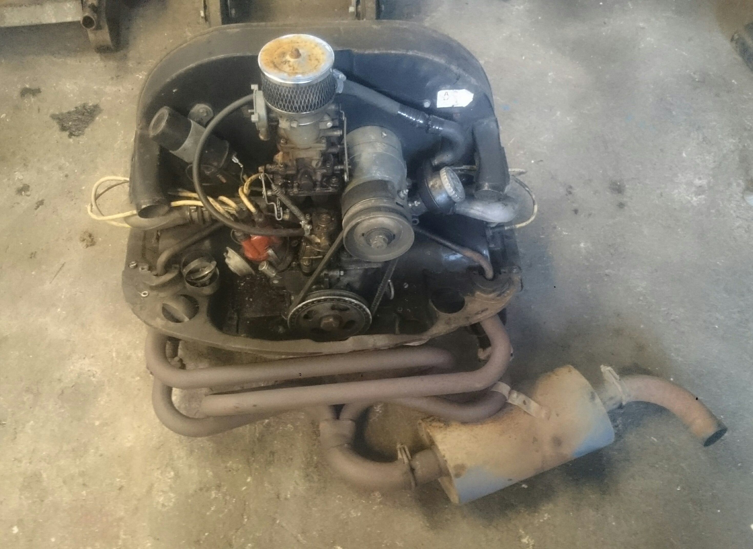 1300cc dubbelport motor