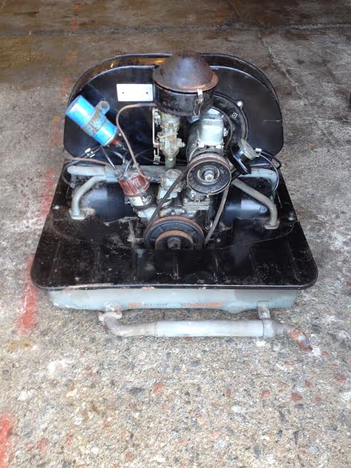 VW Industrimotor 34hp såld